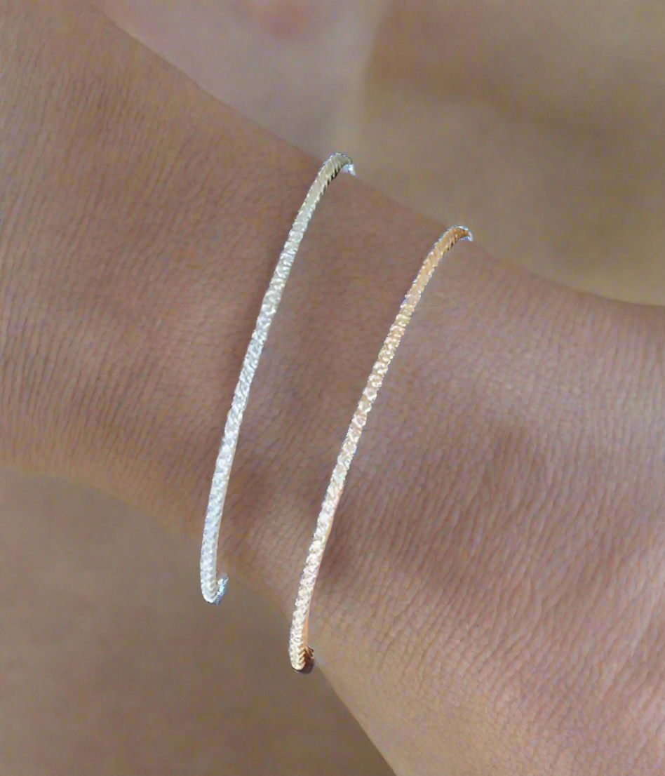 Rose Gold Bracelet With Eye Catching Stones