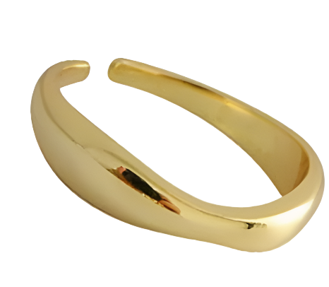 Open Gold Coloured Ring