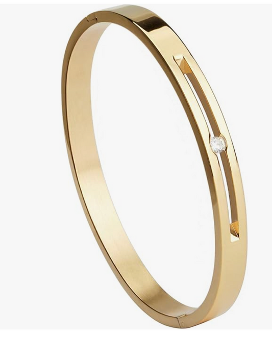 Silver Rose Gold Coloured Bracelet