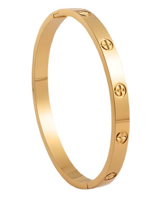Stainless Steel Cross Pattern Bracelet